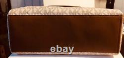 Michael Kors Large Gold Chain Shoulder Tote BRYNN Bag Brand New NWT
