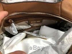 Michael Kors Lillie Large Chain Shoulder Tote Hobo Bag Luggage Msrp 398 New