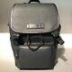 Michael Kors Mens Large Xl Leather Travel Shoulder School Backpack Bag Black New