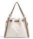 Michael Kors Mina Large Chain Shoulder Tote Handbag Msrp $498.00
