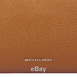 Michael Kors Raven Large Leather Shoulder Bag- Acorn 30H6GRXE3L-203
