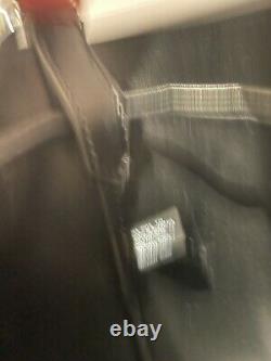 Michael Kors Suri Large Graphic Logo Bucket Convertible Backpack MK White Black