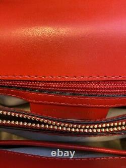 Michael Kors Whitney Studded large Shoulder Bag Red Leather. BNWT Never Used