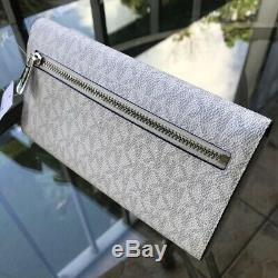 Michael Kors Women Large Leather Crossbody Satchel Shoulder Bag Handbag +Wallet