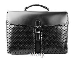 Montblanc Meisterstuck Large Bag Double Briefcase Black Leather 106019 $2000