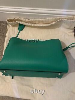 Mulberry Iris Bag In Lawn Green Leather Crossbody Top Handle Bag RRp £1495