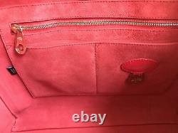Mulberry Willow Tote Silky Classic Calf Hibiscus 2 BAGS IN ONE
