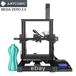 NEW! Anycubic Mega Zero 2.0 3D Printer Large Printing Size Magnetic Printing Bed