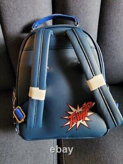 NEW Marvel Loungefly Spiderman Web Backpack Universal Studios GLOW IN THE DARK