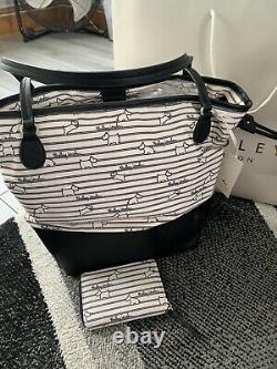 NEW Radley Dane Park Large Open Top Tote Bag and matching purse bnwt