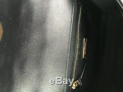 NEW TORY BURCH Large Fleming Convertible Shoulder Bag Black $498