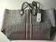 New Tory Burch 60497-036 Gemini Link Large Tote Bag Purse French Gray $298