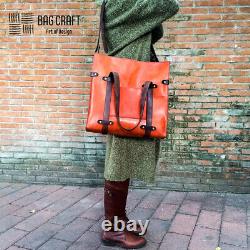 NEW Women's Large Designer Tote Bag Handbag Shopper Shoulder Hand made Leather