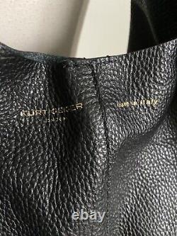 NWOT Kurt Geiger Large Black Leather Hobo Bag The Violet