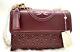 Nwt $498 Tory Burch Fleming Quilted Convertible Leather Shoulder Crossbody Bag