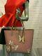 Nwt Authentic Kate Spade Little Len All The Buzz Leather Tote With 3d Butterflies