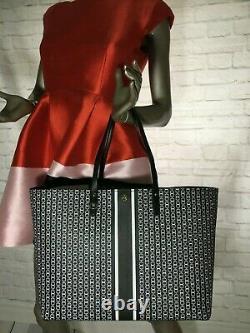 NWT Authentic Tory Burch GEMINI LINK TOTE black Holidays Christmas