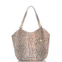 NWT Brahmin Marianna CHIFFON MARE EMBOSSED Leather Shoulder Bag/wallet options