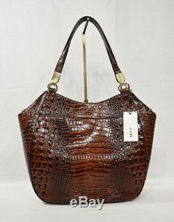 NWT Brahmin Marianna Leather Tote / Shoulder Bag in Pecan Melbourne