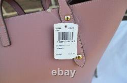 NWT COACH 58849 Market Tote Bag Polished Pebble Leather Rose Pink Light Gold