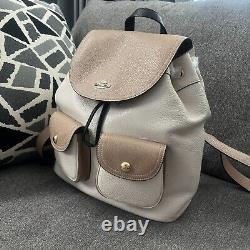 NWT COACH 6146 Pebbled Leather Pennie Backpack In Colorblock