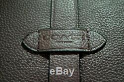 NWT COACH F36811 Men's HUDSON Backpack In OXBLOOD NATL Pebbled Leather MSRP $695