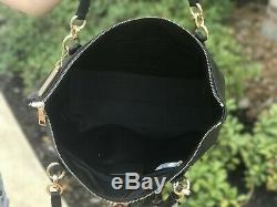 NWT COACH F57526 AVA Crossgrain Leather Tote Handbag Purse Shoulder Bag BLACK