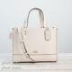 Nwt Coach 1959 Pebble Leather Dempsey Carryall Satchel Crossbody In Chalk