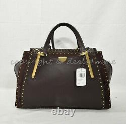 NWT Coach 31020 Mixed Leather Dreamer 36 Satchel/Shoulder Bag in Oxblood