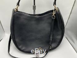 NWT Coach 36026 Nomad Black Glovetanned Leather Handbag Read Ad First