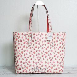 NWT Coach 55181 Highline Tote With Floral Print in Chalk Multi