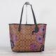 Nwt Coach 5697 City Tote In Signature Canvas With Kaffe Fassett Print