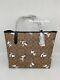 Nwt Coach 6160 Limited Edition Peanuts City Tote In Signature With Snoopy Print