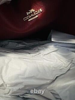 NWT Coach Large Pride Rainbow City Tote Bag Handbag Redwood C1316 Red Purple New