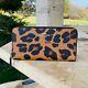 Nwt Coach Leopard Reversible City Animal Print Tote Wallet Options Brown Black
