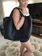 Nwt-falor -italyblack -xxl Size-hand Woven Soft Leather Tote F2018 Hard To Find