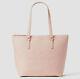 Nwt Kate Spade Larchmont Ave Logo Penny Pink Leather Large Tote Wkru5619 $399