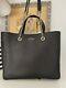 Nwt Kate Spade Large Infinite Triple Compartment Tote Bag Black Pebbled Leather