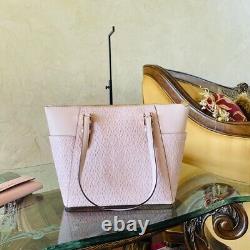 NWT Michael Kors 35TOGCFT3Y Large Charlotte Embossed Signature tote/wallet optio