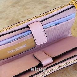 NWT Michael Kors Signature Nicole Large Shoulder handbag/Wallet vanilla/ballet