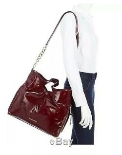 NWT New Michael Kors Handbag Devon Large Shoulder Tote Purse Oxblood Leather