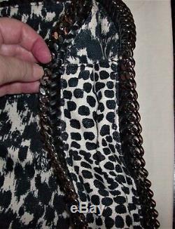 NWT STELLA McCARTNEY Leopard Canvas Tote, Shoulder, Handbag
