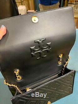 NWT TORY BURCH Farida Fleming Charm Large Shoulder Bag RARE Dubai Exclusive $578