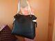 Nwt Tory Burch Marion Slouchy Black Leather Shoulder Tote $595