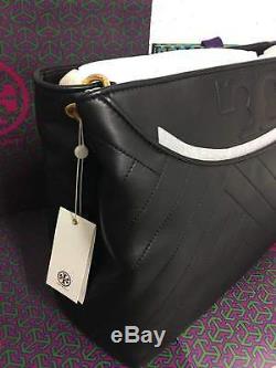 NWT Tory Burch Alexa Quilted Leather Slouchy Tote $598