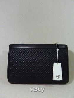 NWT Tory Burch Black Fleming Open Shoulder Tote $550