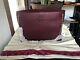 Nwt Tory Burch Imperial Garnet Mcgraw Chain Slouchy Shoulder Tote $498