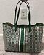 Nwt Tory Burch Large Canvas T Zag Tote Bag -$399