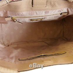 NWT Tory Burch Large Taylor Braided-Handle Tote Shoulder Bag Devon Sand $525+