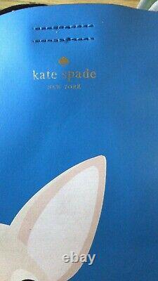 NWT kate Spade Chihuahua Year of The Dog Out of Office Adventblue Tote Limit E